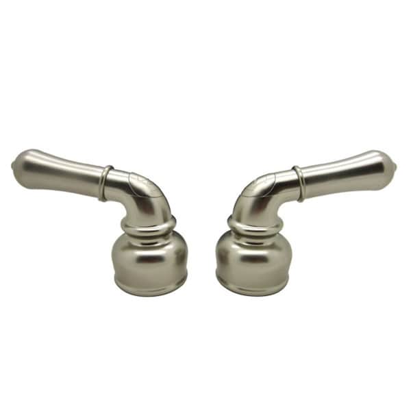 Dura Faucet CLASSICAL LEVER HANDLES - PLATED PLASTIC - BRUSHED SATIN NICKEL DF-RKC-SN - main